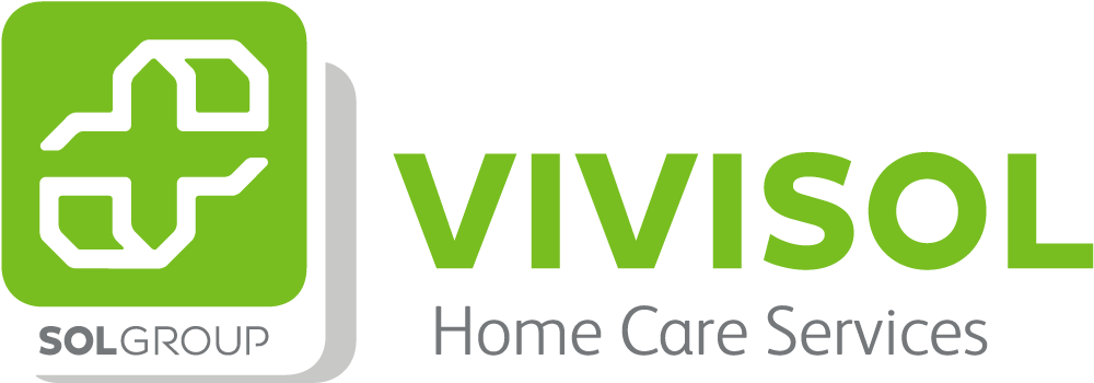 Darstellung des farbigen Logos der Firma VIVISOL Deutschland GmbH in 1000px.