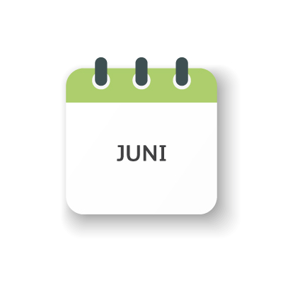 Kalenderblatt Juni