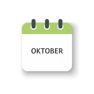Kalenderblatt Oktober