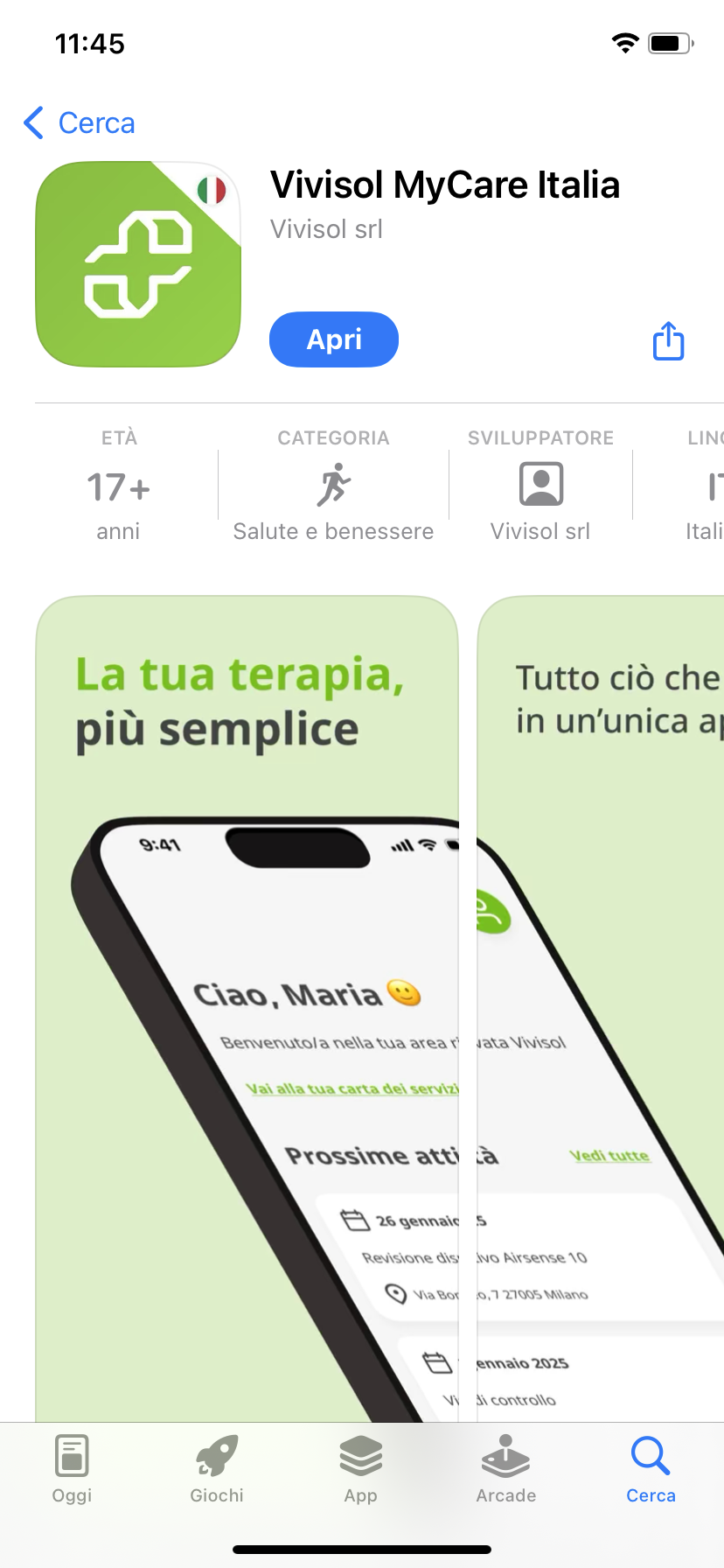 Schermata Introduzione iPhone